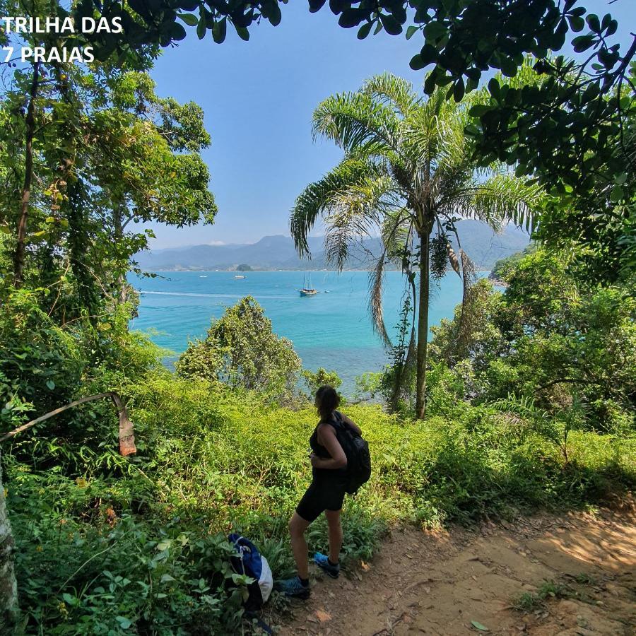 Chale Rustico E Charmoso Na Praia Para Casal! Lägenhet Ubatuba Exteriör bild